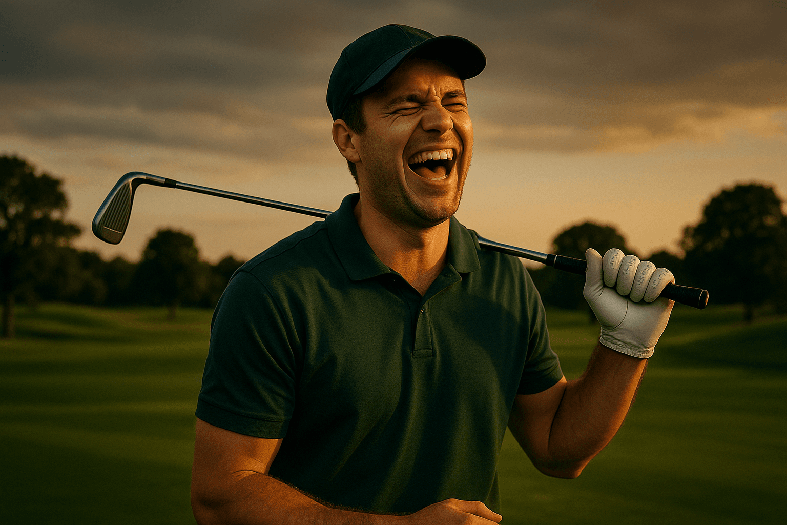 Cover for Golf can be funny